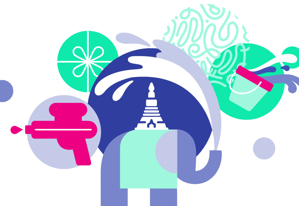 Sending you a wave of happiness this Thai New Year