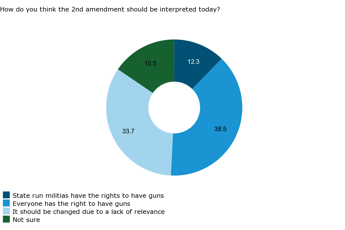 How do you think the 2nd amendment should be interpreted today?